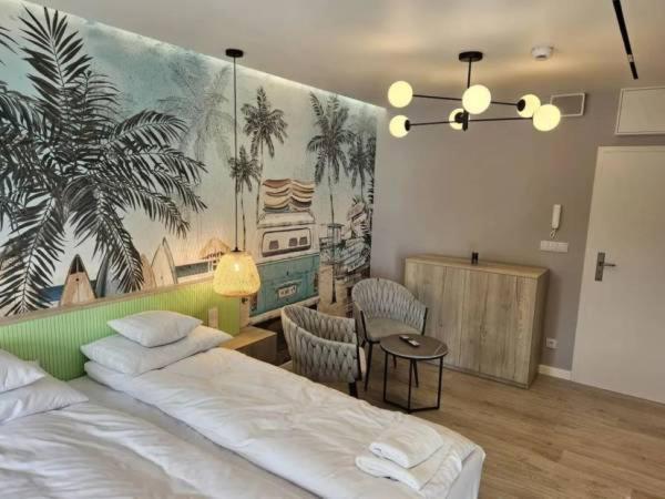 Apartament Z Widokiem Na Morze I Port Mrzezyno Ngoại thất bức ảnh